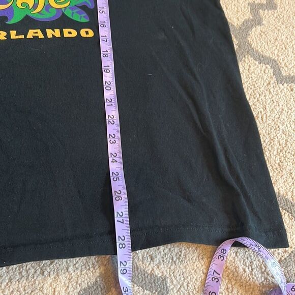 Rainforest Cafe Orlando  T-Shirt XXL Iggy Iguana in GUC Made in USA graphic tee - Picture 5 of 6